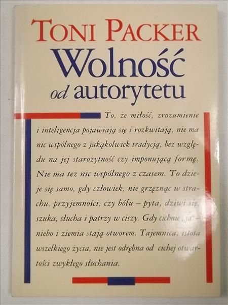 Packer Toni - Wolność od autorytetu