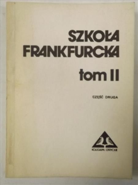Szkoła Frankfurcka t. II, cz.2