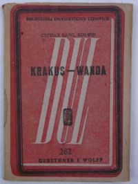 Norwid Cyprian  - Krakus - Wanda, 1923 r.