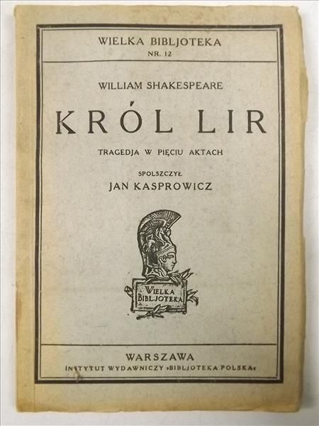 Król Lir, ok. 1920 r.