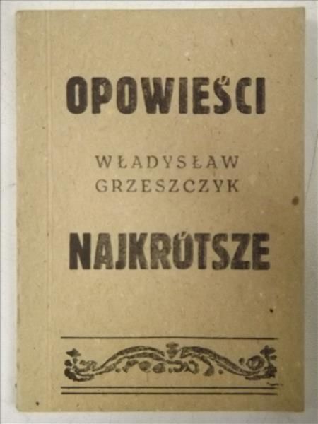Opowieści najkrótsze, Miniatura