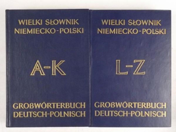 Piprek Jan,   - Wielki słownik niemiecko- polski tom I- II