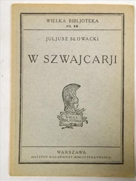 W Szwajcarii, około 1922 r.