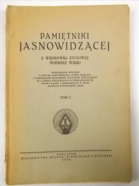 Pamiętniki Jasnowidzącej, tom I, 1930 r.