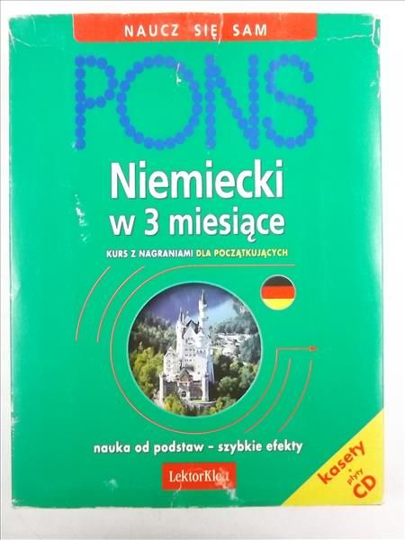Pons. Niemiecki w 3 miesiące + 4 CD