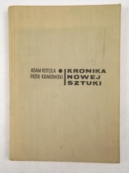 Kronika nowej sztuki