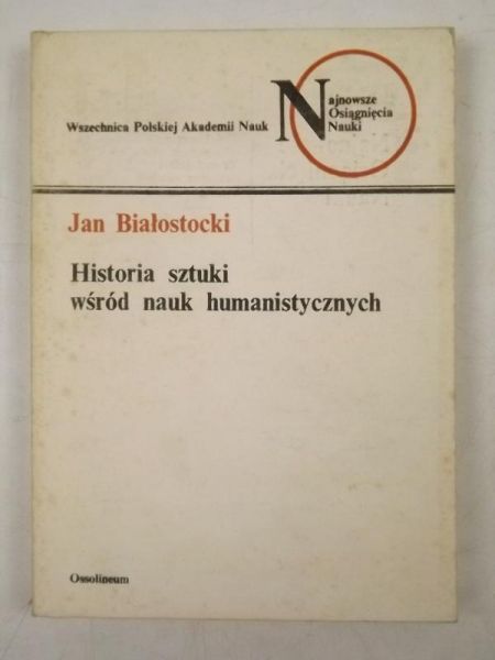 Historia sztuki wśród nauk humanistycznych