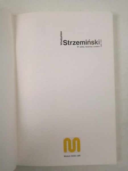 Władysław Strzemiński 1893-1952. W setną rocznicę urodzin