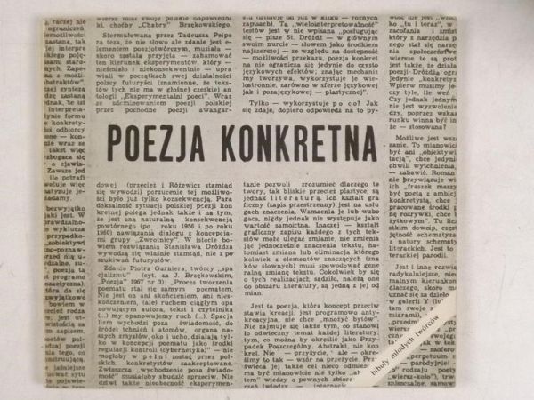 Poezja konkretna
