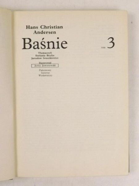 Baśnie, tom 3