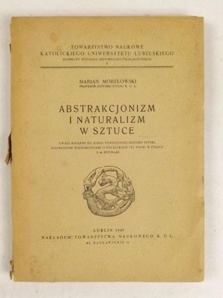 Abstrakcjonizm i naturalizm w sztuce, 1947 r.