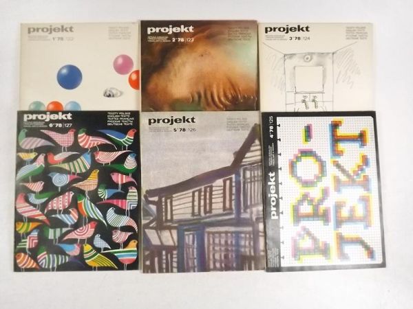 Projekt. Sztuka wizualna 1978 Półrocznik