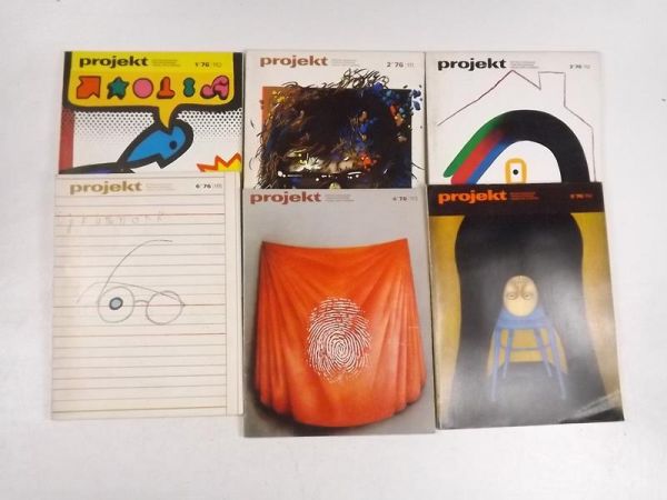 Projekt. Sztuka wizualna 1976 Półrocznik