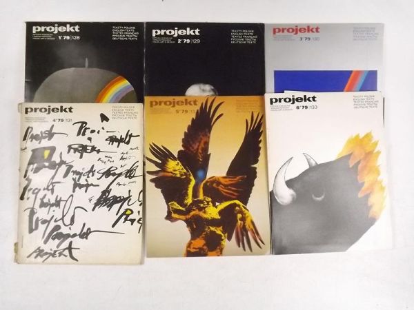 Projekt. Sztuka wizualna 1979 Półrocznik
