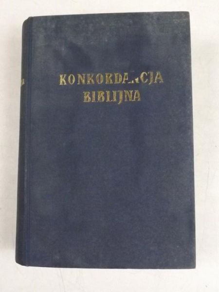 Konkordancja biblijna, reprint z 1939 r.
