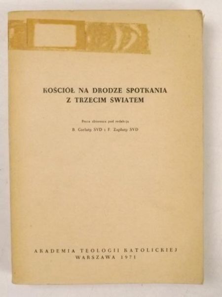 Kościół na drodze spotkania z Trzecim Światem