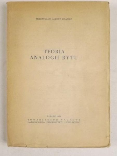 Albert - Teoria analogii bytu