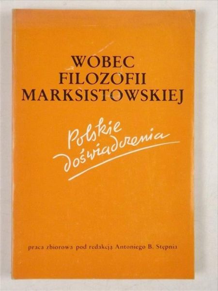 Wobec filozofii marksistowskiej