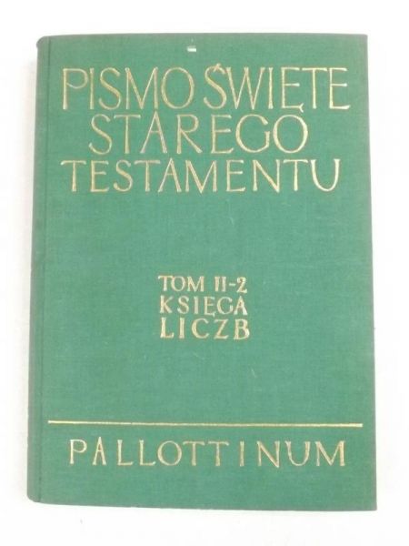 Pismo Święte Starego Testamentu, tom II, cz. 2