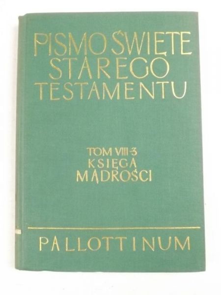 ismo Święte Starego Testamentu, tom VIII, cz. 3