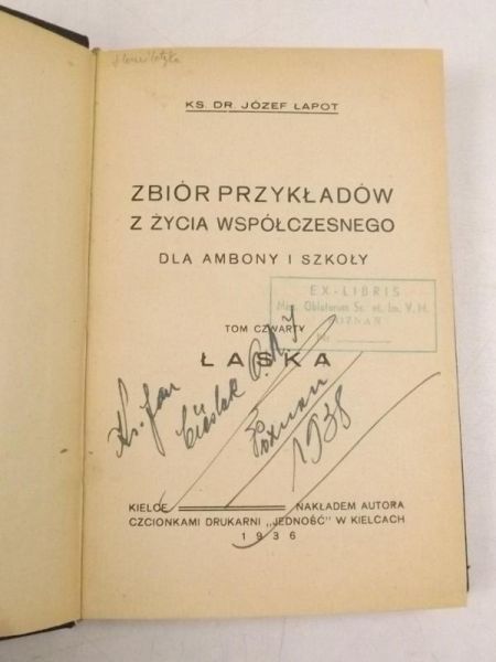 Zbiór przykładów z życia współczesnego, Tom IV, 1936 r.