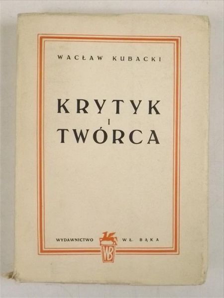 Krytyk i twórca, 1948 r.