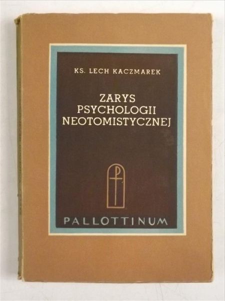 Zarys psychologii neotomistycznej