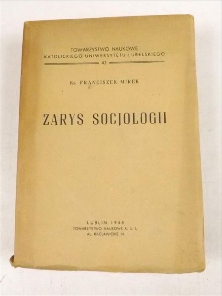 Zarys socjologii, 1948 r.
