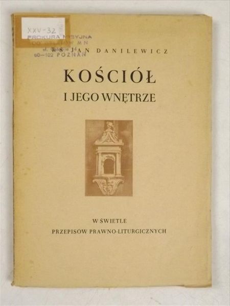 Danilewicz Jan - Kościół i jego wnętrze, 1948 r.