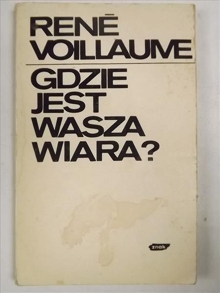 Gdzie jest wasza wiara