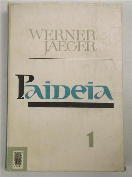 Paideia, Tom I