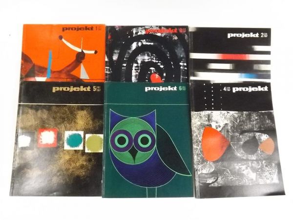 Projekt. Sztuka wizualna 1967 Półrocznik