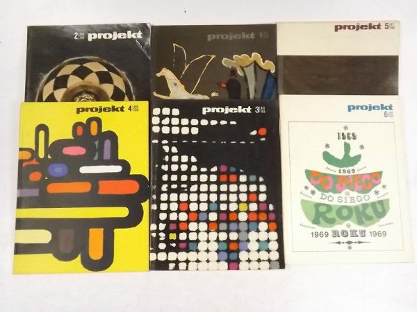 Projekt. Sztuka wizualna 1968 Półrocznik