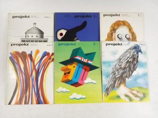 Projekt. Sztuka wizualna 1974 Półrocznik