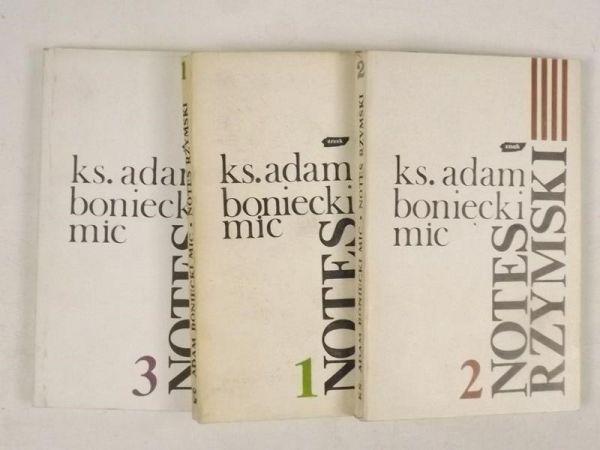 Notes rzymski T. I-III