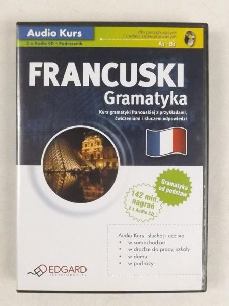 Francuski. Gramatyka. Audio kurs. Edgard. + CD