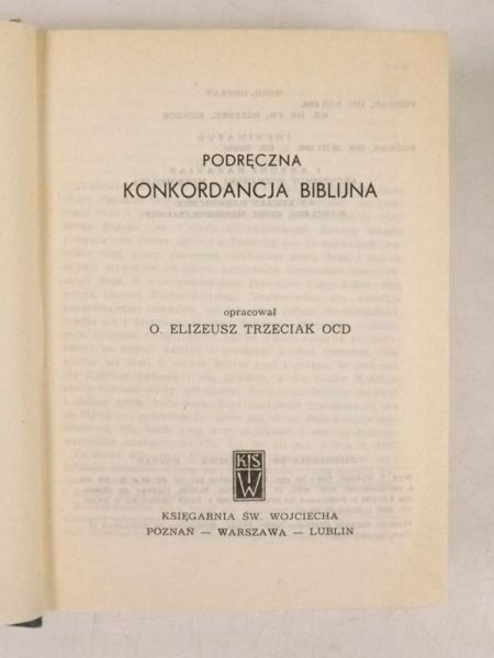 Podręczna konkordancja biblijna