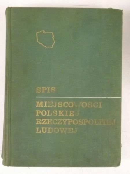 Spis miejscowości Polskiej Rzeczpospolitej Ludowej