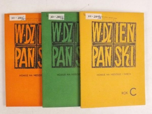 W dzień pański, 3 tomy