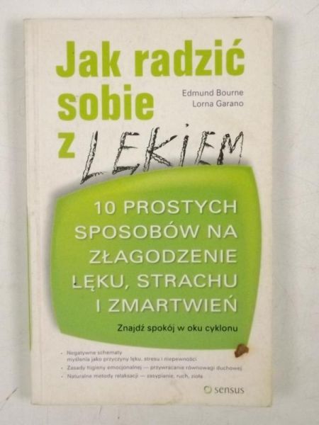 Bourne Edmund, Garano Lorna - Jak radzić sobie z lękiem