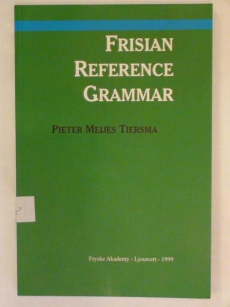 Frisian Reference Grammar