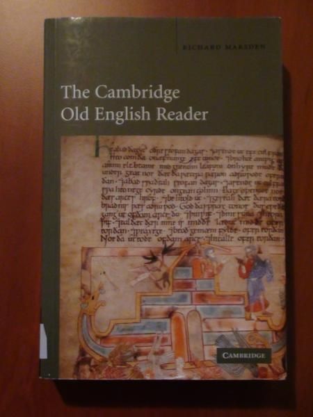Marsden Richard - The Cambridge Old English Reader
