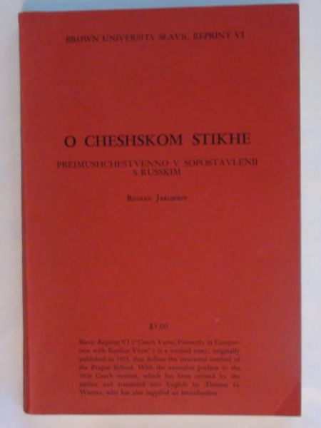 O Cheshskom Stikhe