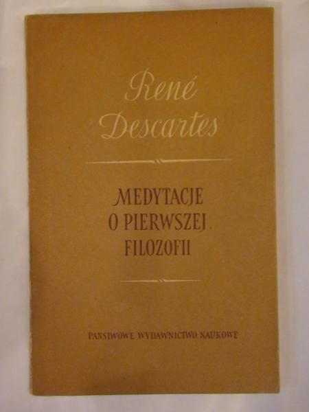 Medytacje o pierwszej filozofii