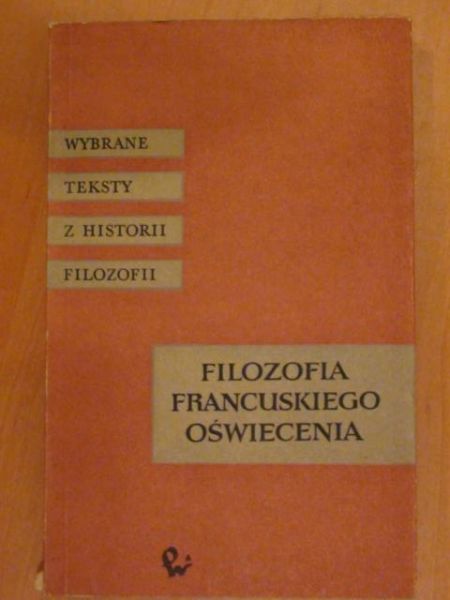 Filozofia Francuskiego Oświecenia