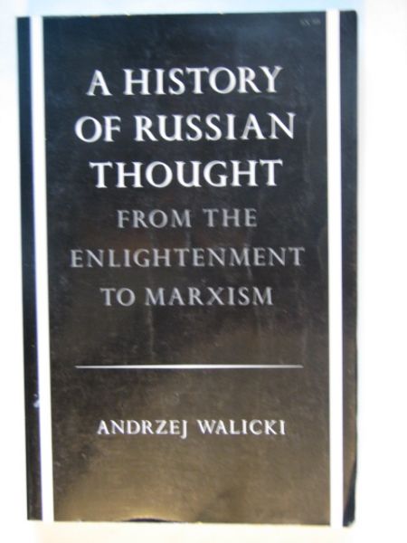A History of Russian Thought