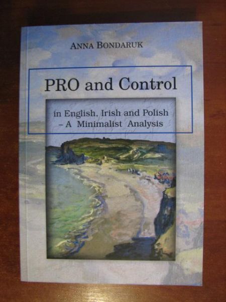 Pro and control in english, irish and polish - a minimalist analysis