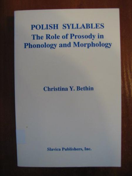 Polish syllables - the role of prosody in phonology and morphology