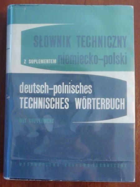 (red.) - Słownik techniczny niemiecko-polski z suplementem