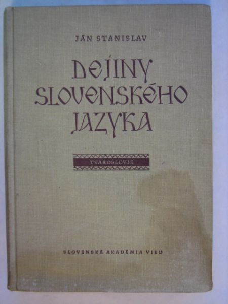 Deiny Slovenskeho Jazyka Tom II